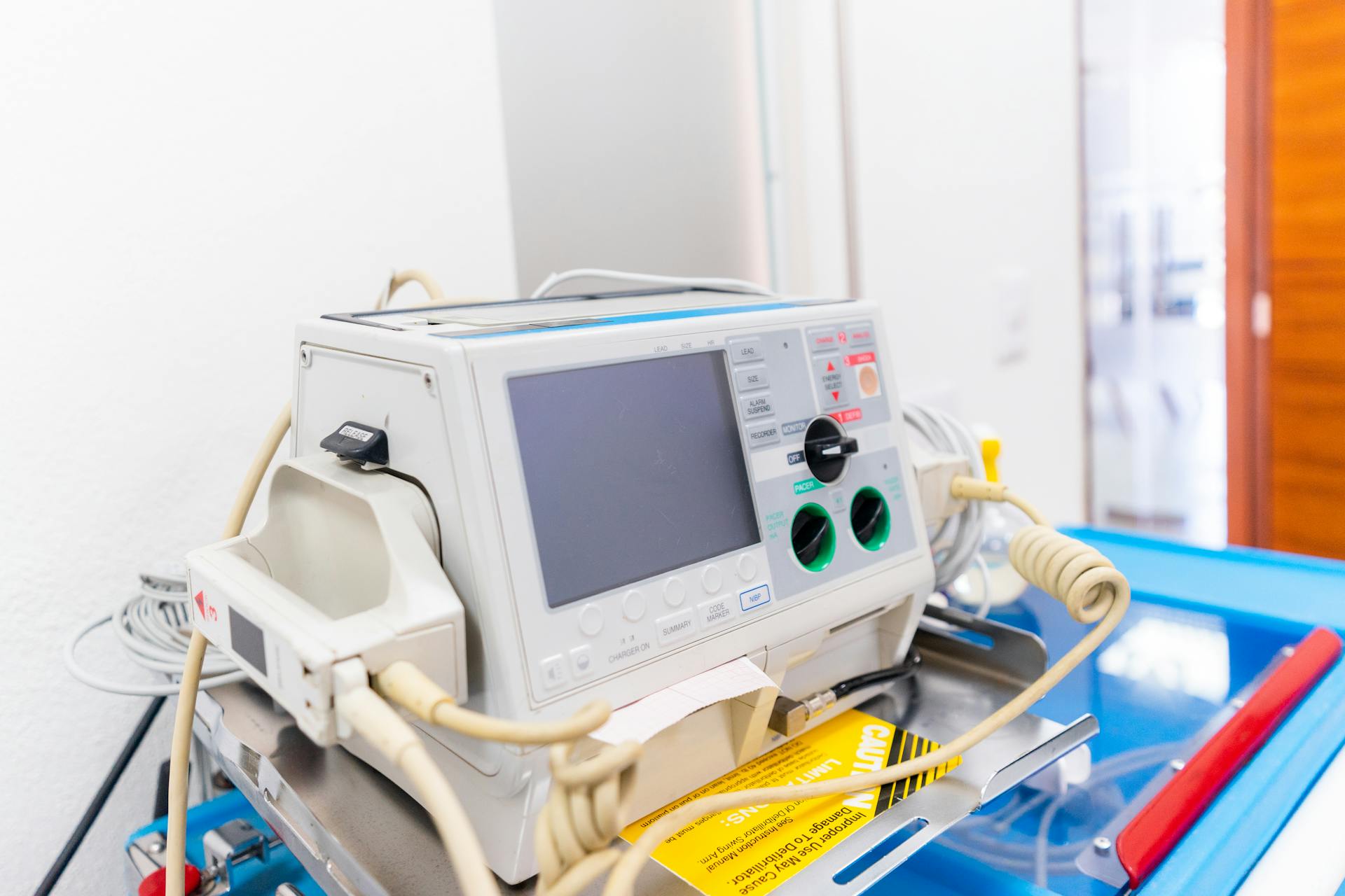 STK bei AED Defibrillator